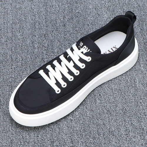 2026新款发泡底轻便透气帆布鞋男