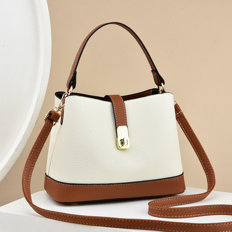 红谷官方旗舰店半坡女包卡丹路24新款时尚百搭手提斜挎印花水桶包