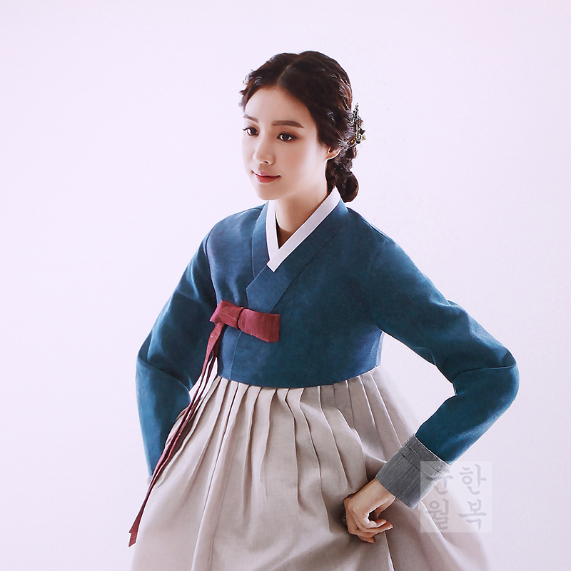 韩国女士高腰新娘公主风礼服