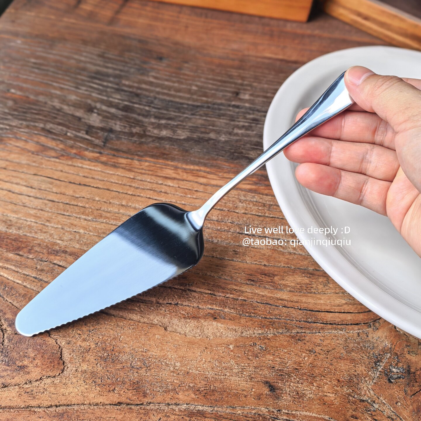 浅瑾秋秋 304不锈钢煎铲蛋糕铲烘焙工具家用厨房用品蛋糕铲甜品铲