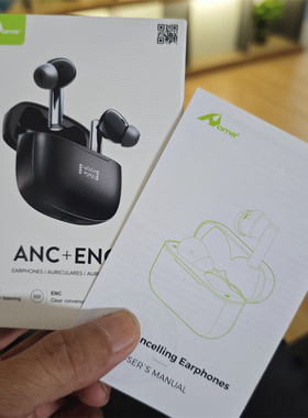 ANC+ENC强悍-40db双主动降噪跨境外贸TWS真无线蓝牙耳机亚马逊