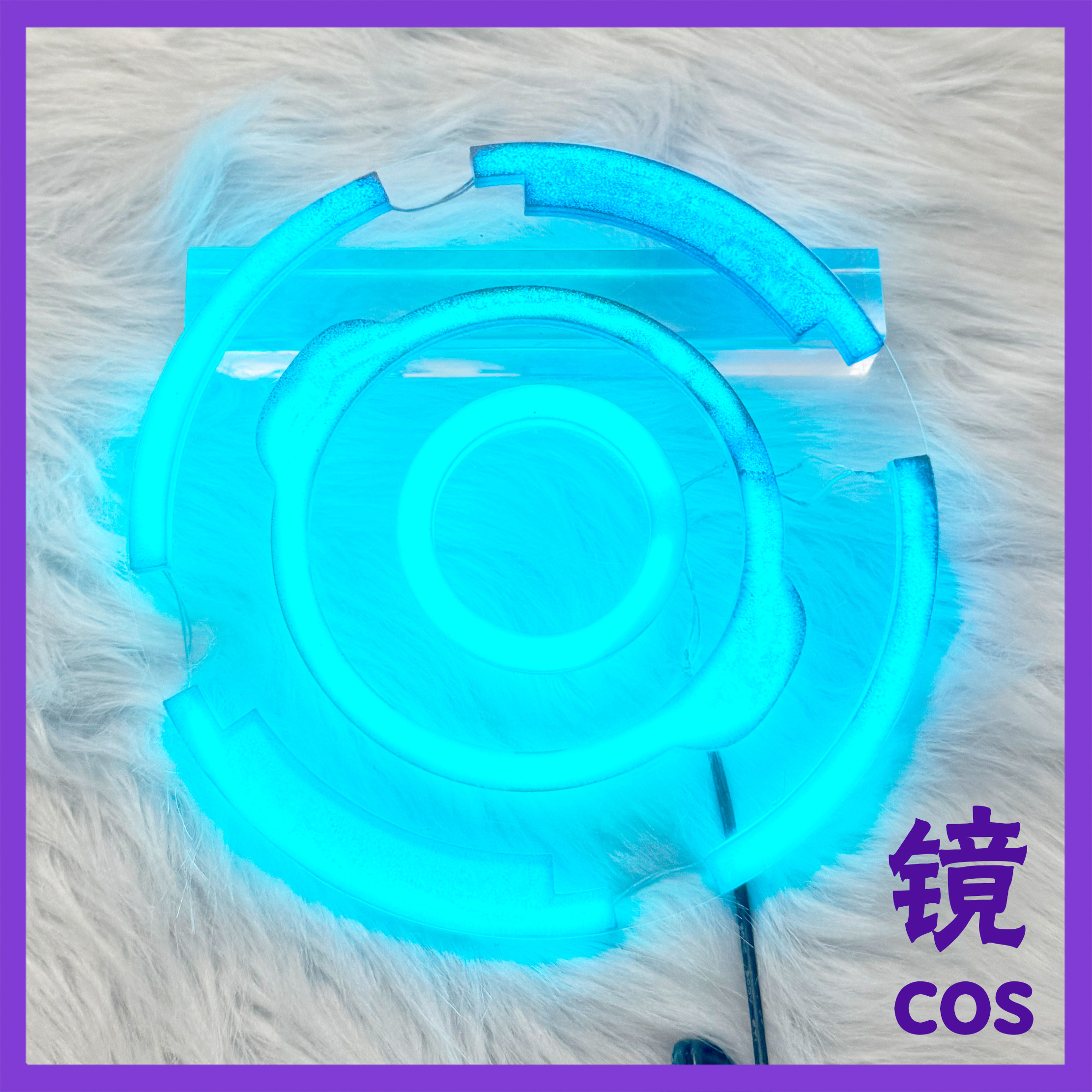 碧蓝档案 飞鸟马时 Toki 光环cos头饰可发光道具定制饰品 - 实物图