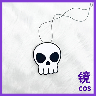 波比订单游戏时间瞌睡猫cosplay道具骷髅项链饰品道具