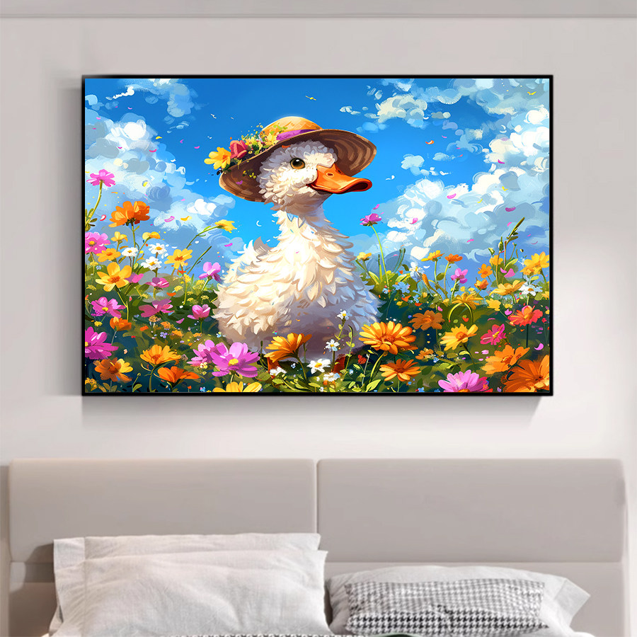 钻石画满钻简约现代手工动物