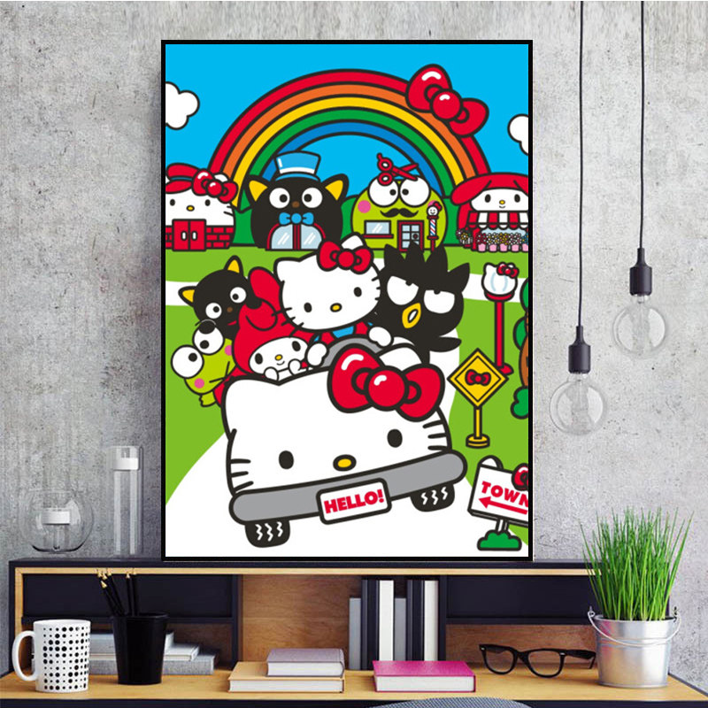 hellokitty凯蒂猫儿童手工