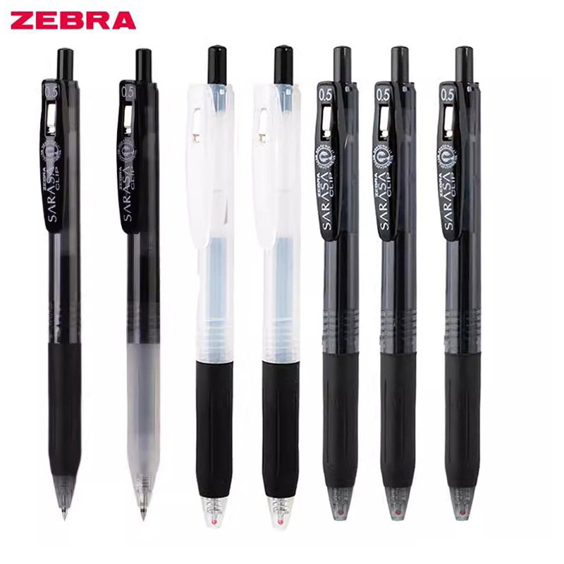 日本ZEBRA斑马jj15迷雾中性笔限定款黑武士红羽毛樱花限量版