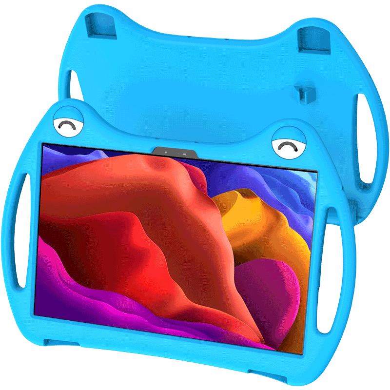 联想喜门红平板卡通风硅胶软壳