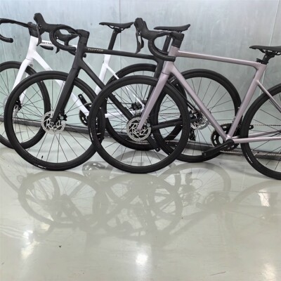 骓特C6特供新款全内走线纯油压碟刹单车铝合金公路自行车