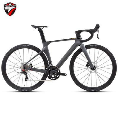 骓特R5PRO碳纤维公路车24速油碟