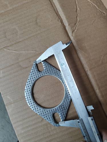 适用于郑州日产D22 尼桑皮卡帕拉丁三元催化后接口垫排气管垫通用