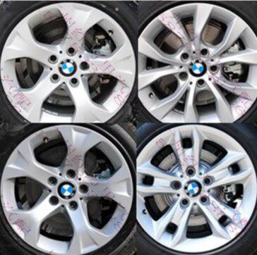 宝马E84 X1原厂17寸轮毂 原装拆车轮毂 二手17寸锻造轮毂拆车件