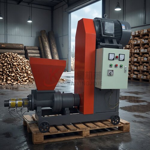 机制木炭机 锯末挤压制棒设备 多功能烧烤木炭六角炭制棒设备