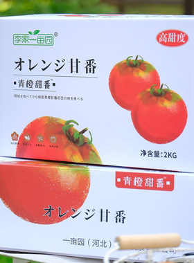 【JD】有活动！李家一亩园青橙甜番高糖番茄草莓西红柿孕妇新鲜
