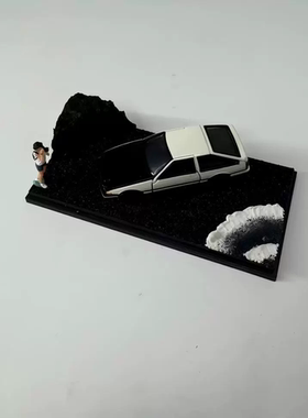 1/64冰岛黑沙滩赛车适配多美卡TLV/ Minigt 1:64 合金车模摆件