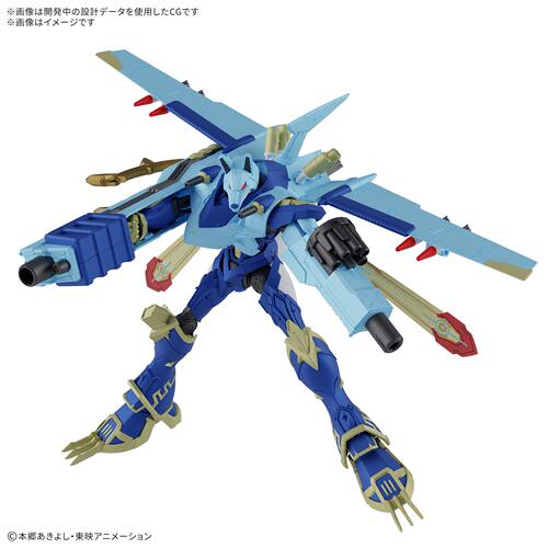 万代 FRS 数码宝贝玛格纳铠甲加鲁鲁 凯撒暴龙兽 金刚武神兽半身