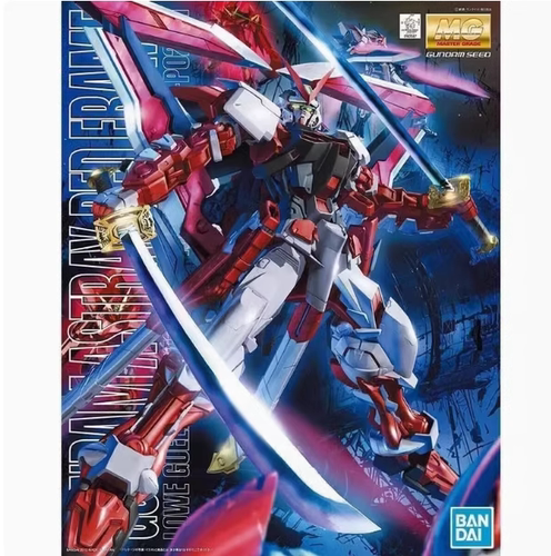 现货万代 MG 129 红异端 改 Astray Red红迷茫红色异端改高达拼装