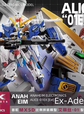 阿纳海姆模玩 Anaheim Collectibles 艾丽丝-01型MGSD EXS 改色
