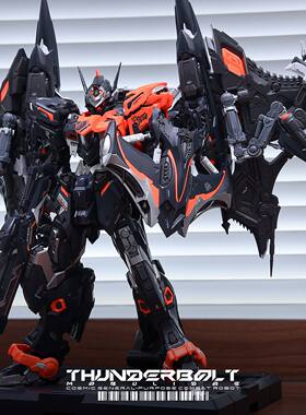 代工INERA无限系雷霆金属色极速魔鬼鱼UMD系列 1/100拼装机甲模型