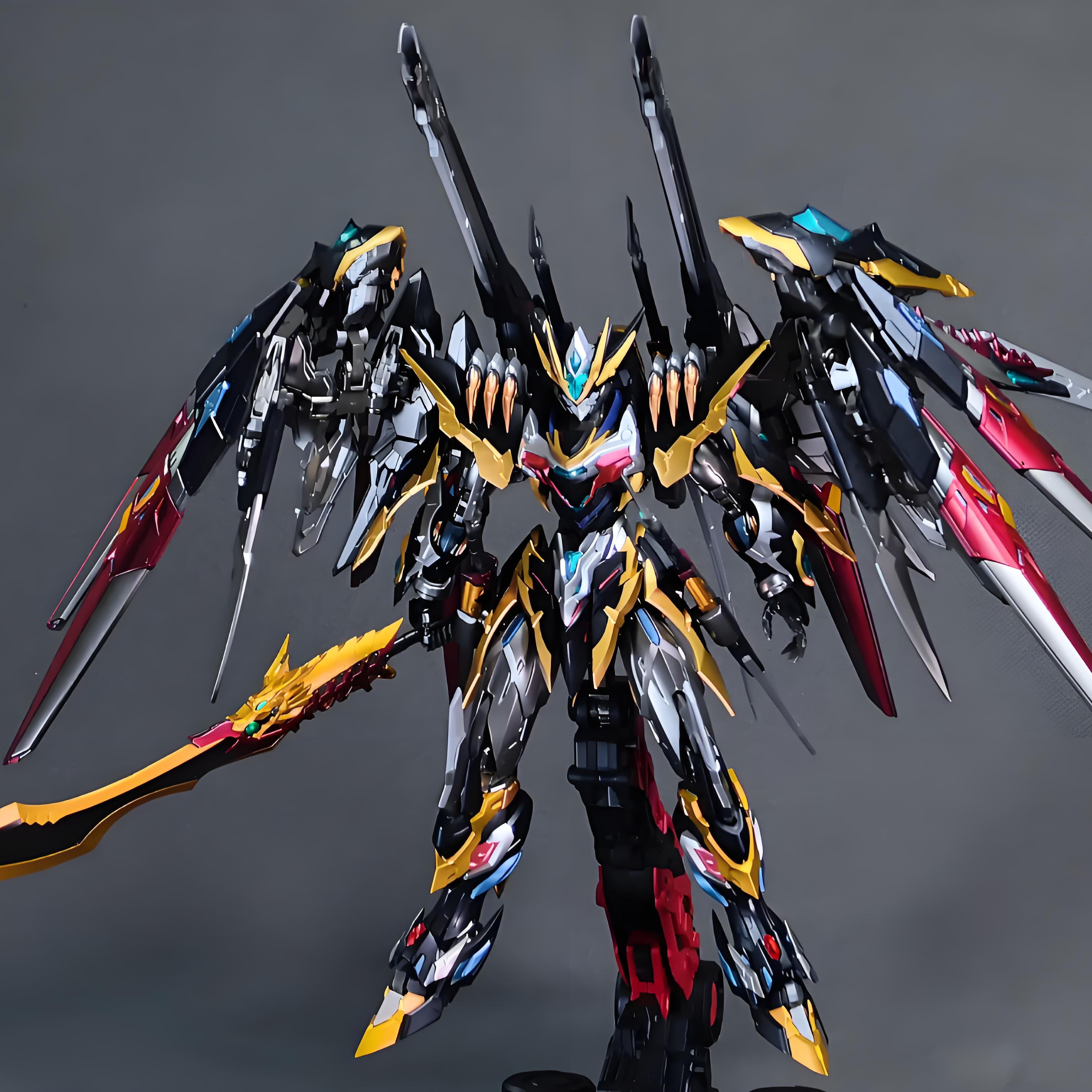 代工现货忠勇级摩动核 金属色预涂干将 星甲魂将传国创可动模型