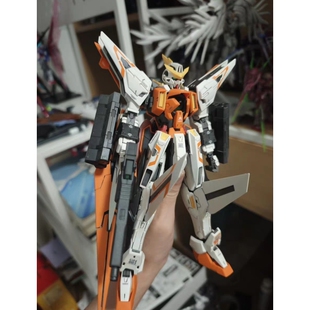 万代高达 拼装模型 MG 1/100 主天使 Kyrios GN-003 敢达代工改色