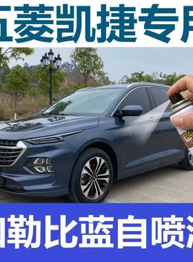 五菱凯捷加勒比蓝都柏林灰白色划痕修复用品补漆笔油漆车漆自喷漆