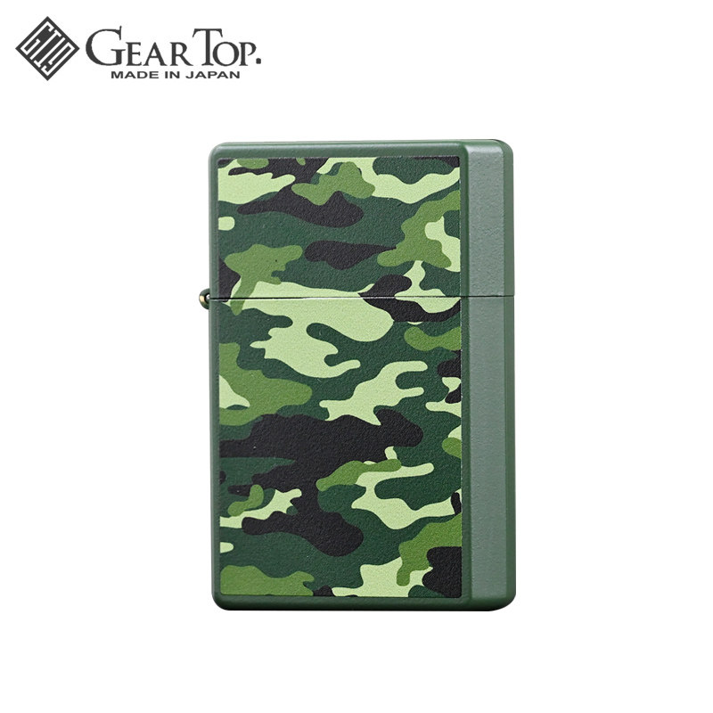 日本原装进口GEAR TOP极酷GT迷彩款煤油打火机长续航户外露营生火