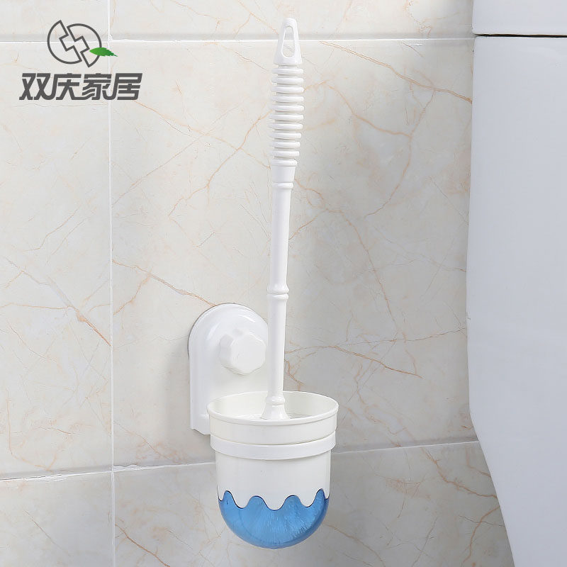 双庆创意吸盘软毛马桶刷厕所刷子卫生间洁厕刷浴室清洁刷|ruв категории семья/личные чистящие средства, ванная приборов/принадлежности для ванной, туалетный ёршик/туалет, кисть - от Buy2taobao.com для оказания профессиональной услуги покупки агента Taobao
