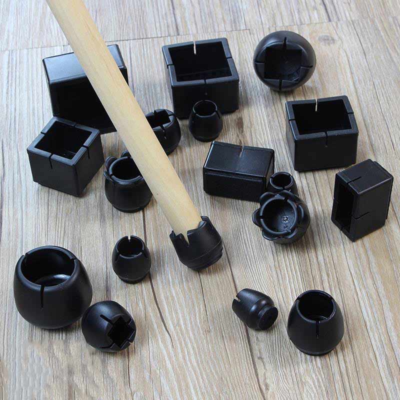 黑色耐磨套凳桌椅脚垫