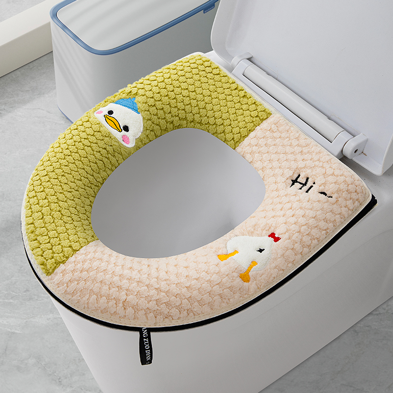 拉链款冬季保暖可水洗加厚坐便套