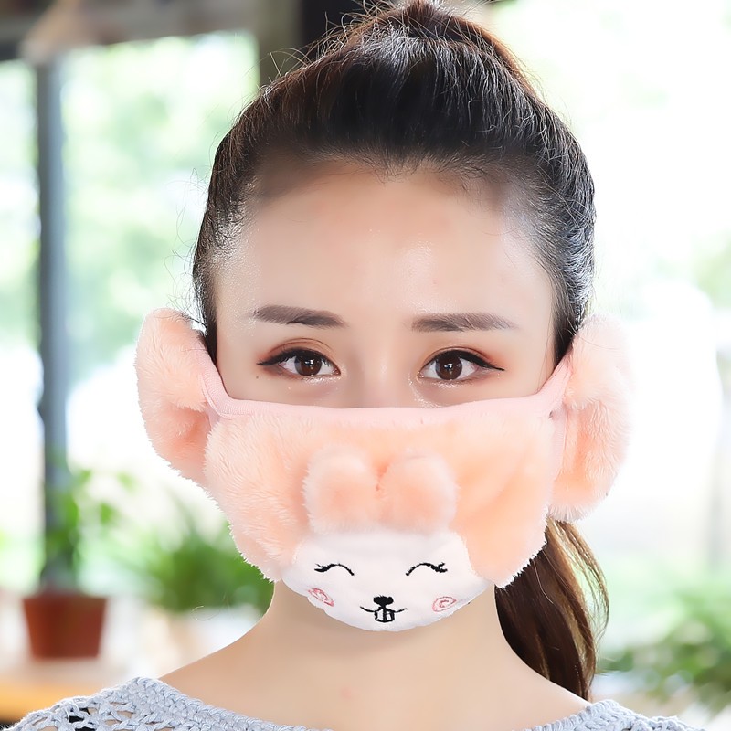 冬天保暖口罩透气骑车面罩