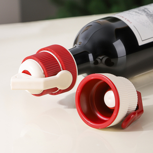 计时酒塞红酒葡萄酒洋酒按压式保鲜密封瓶盖封口塞苏打水通用塞子