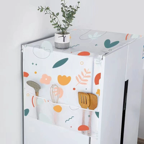 Холодильница верхняя крышка ткани для стиральной машины одно двойное двойное двойное двойное варень -защищенная от хранения мешка -нефтяной пылевой крышку.