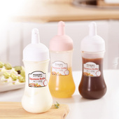 挤酱瓶塑料沙拉番茄酱挤压瓶厨房酱料瓶蚝油挤瓶蜂蜜分装 调料瓶罐