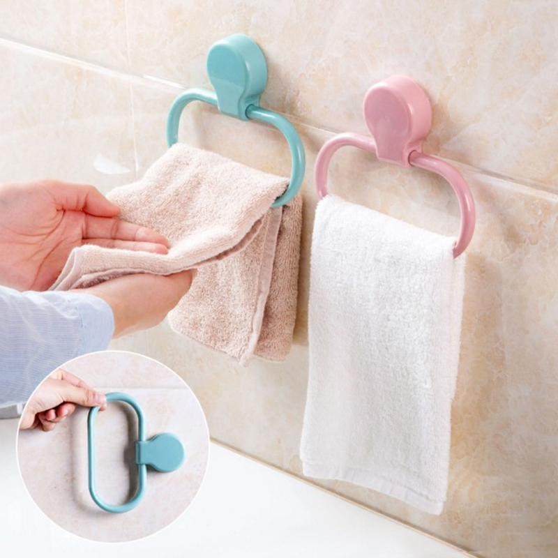 强力粘贴厨房抹布只装毛巾环