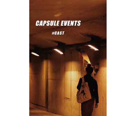 capsule帆布包欧美单肩手绘夏天
