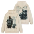 Apricot Hooded Sweatshirt