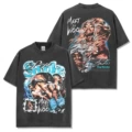 Washed Black Short Sleeves