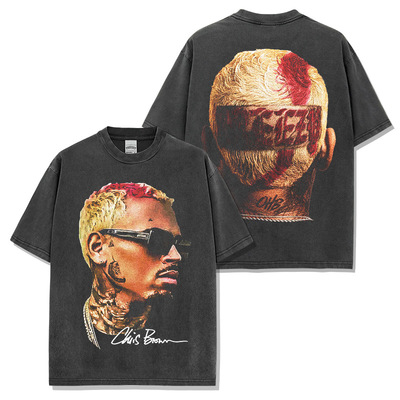 ChrisBrown克里斯布朗美式短袖