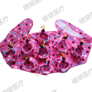 棉布 暖宫 胃部腰腹部九联温灸布套 艾灸盒随身灸布套