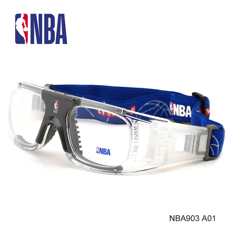 nba903打篮球网球踢足球防撞护目镜防唾沫飞溅配近视片运动护眼镜