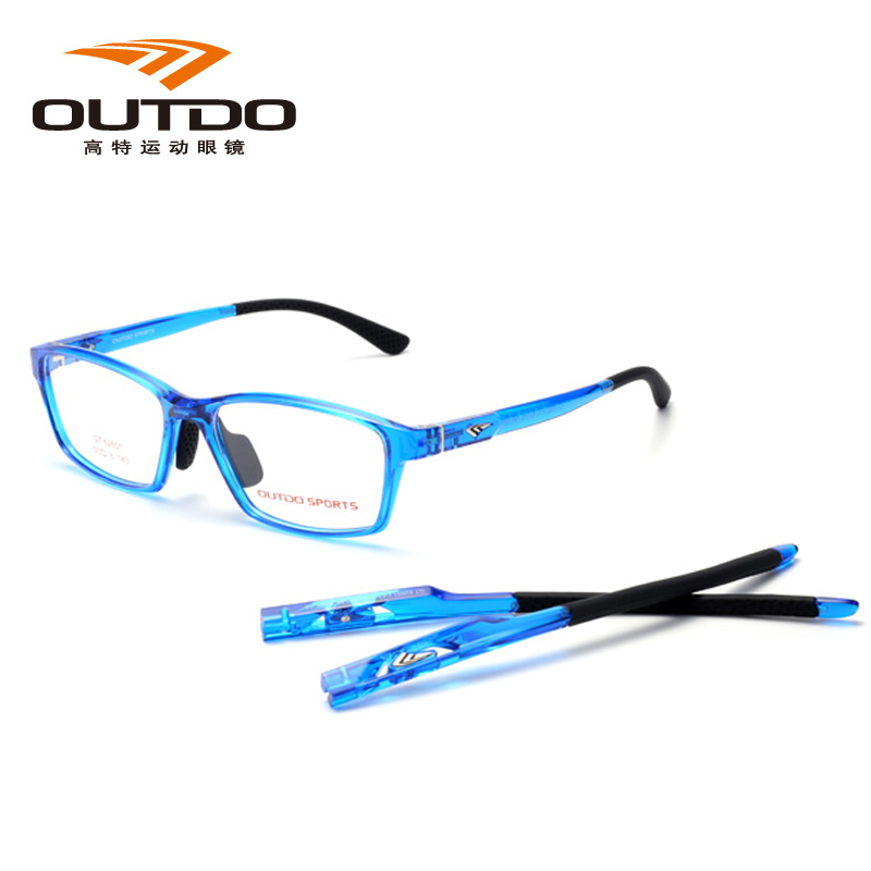 高特GT62601运动近视眼镜框男女款足球羽毛球篮球时尚可换腿Outdo