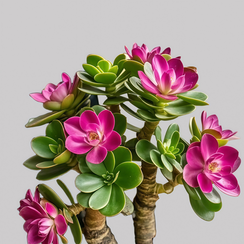 金钱串玉树姬红花月招财猫耐旱花卉绿植客厅阳台室盆浓香型