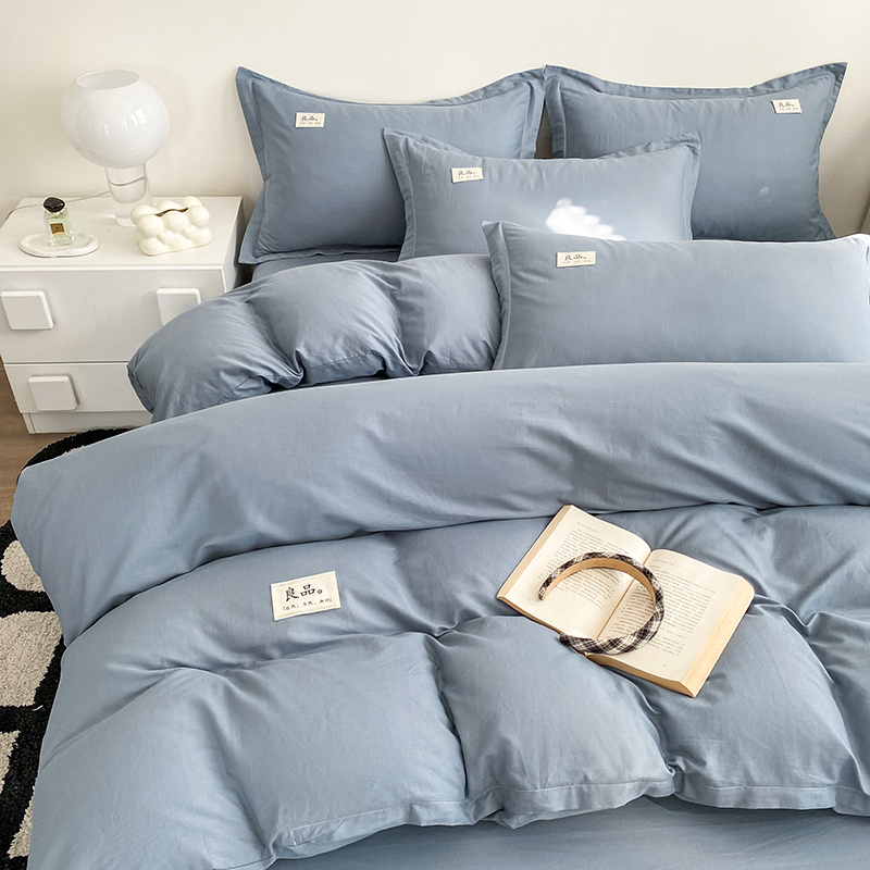 纯棉被套被罩全棉单件冬季单人学生宿舍加厚150x200x230ins风被单