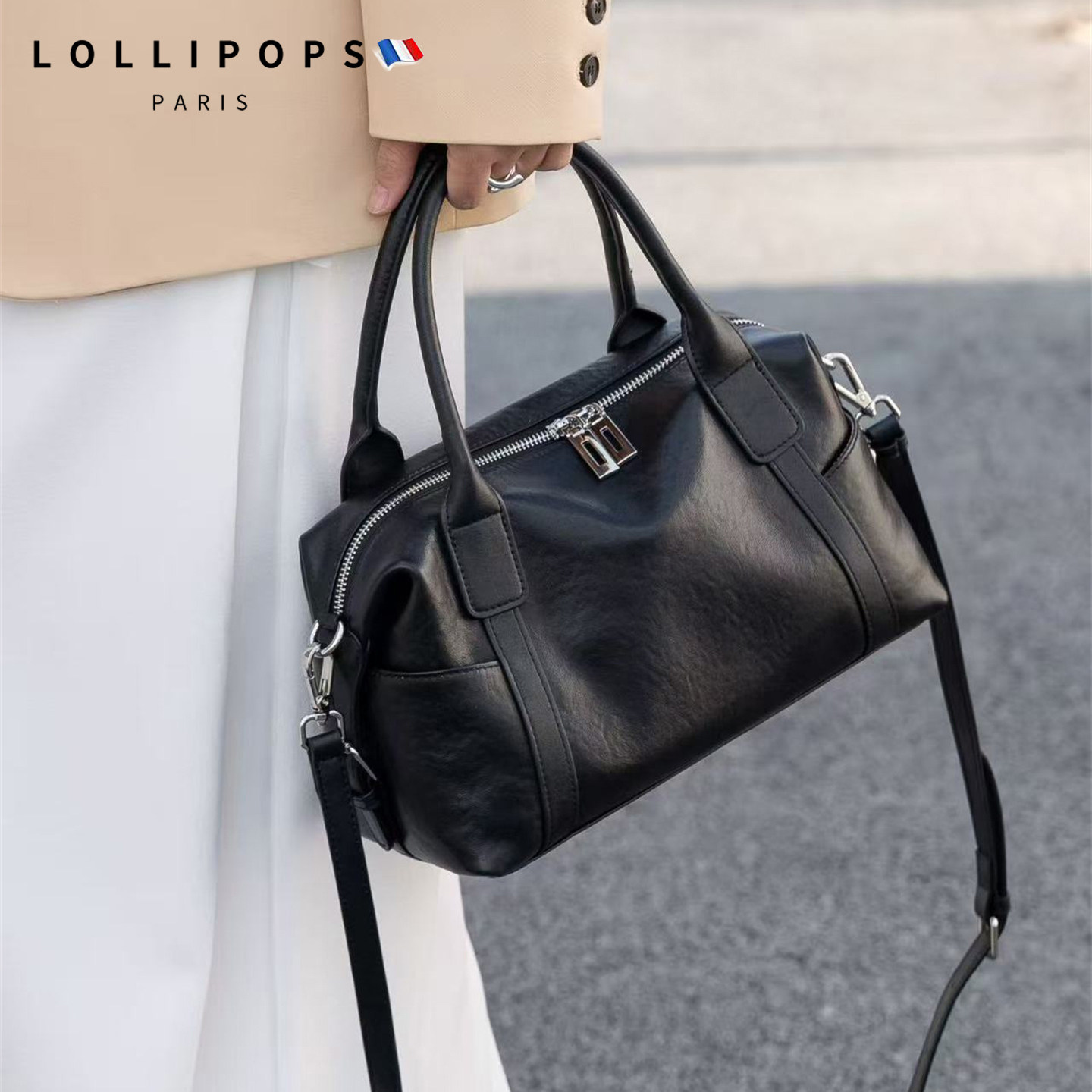 包包女款头层植鞣牛皮2026新款真皮大容量手提单肩斜挎波士顿包女,箱包皮具/热销女包/男包,波士顿包,淘宝优惠券,粉丝福利购,淘宝优惠卷