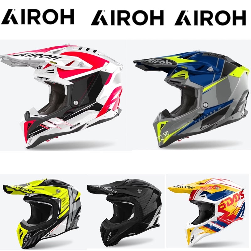 越野自行车越野摩托头盔AIROH