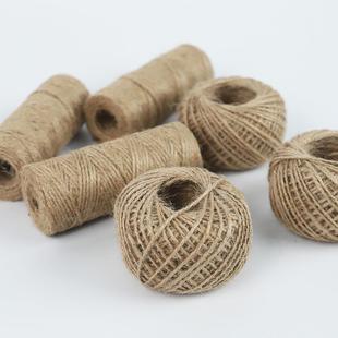 DIY手工辅料照片墙绳包装吊牌绳编织粗细麻绳花束丝带捆绑绳材料