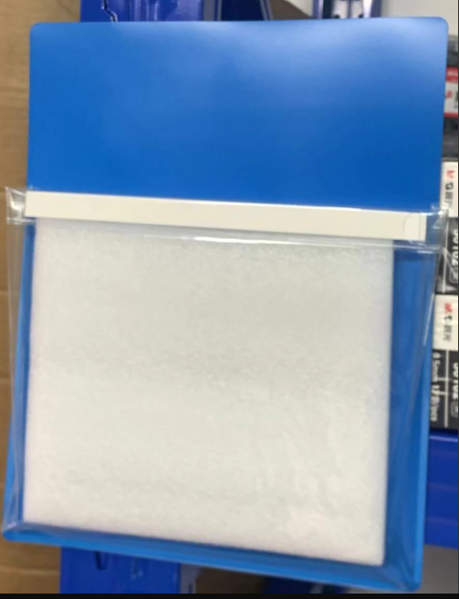 A4磁文件袋吸冰箱白板透明白色文具袋整理袋磁工具袋带磁收纳袋磁