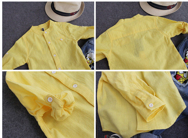 Chemise garcon à manche longue - Ref 2074296 Image 4