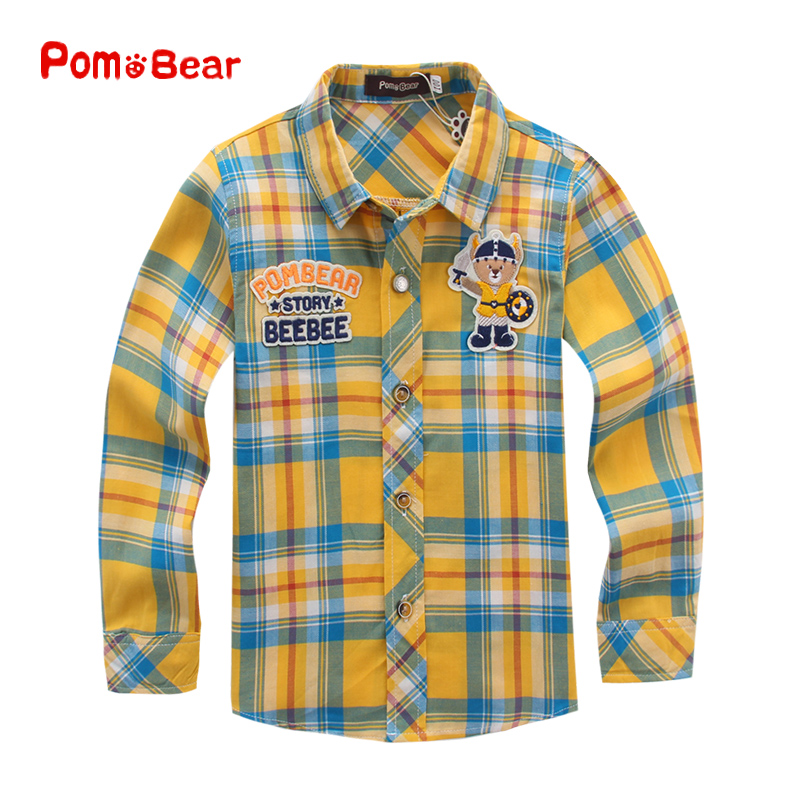 Chemise garcon POM BEAR à manche longue - Ref 2074565 Image 5