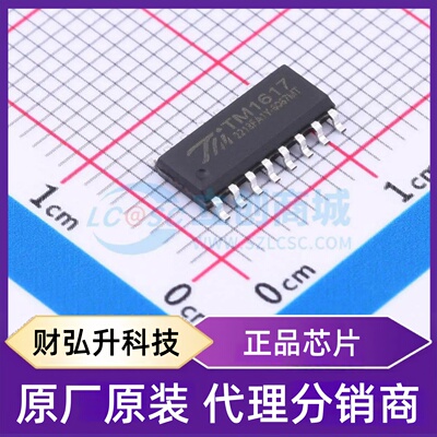 全新原装 TM1617(TA1323C) 封装 SOP-16 数码管驱动